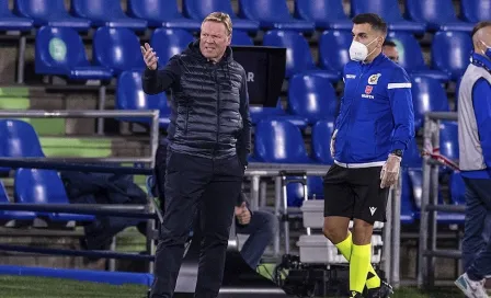 Barcelona: Koeman acusó a un jugador del Getafe por faltarle al respeto