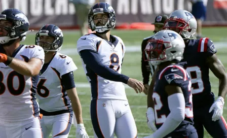 NFL: Denver venció a New England con seis goles de campo de Brandon McManus