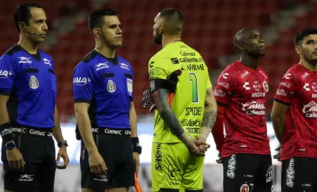 Xolos: Jonathan Orozco posó de espaldas durante el Himno Nacional en la Final de Copa MX