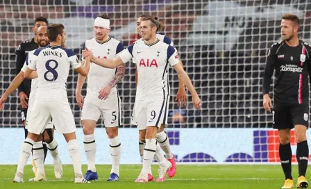 Europa League: Tottenham goleó al LASK Linz en debut como titular de Bale