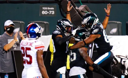 NFL: Scott y los Eagles vencieron a Giants en un apretado partido