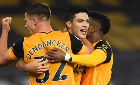 Raúl Jiménez anotó un golazo en el encuentro entre Wolves y Newcastle United