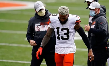 Odell Beckham Jr., fuera toda la temporada por lesión en la rodilla