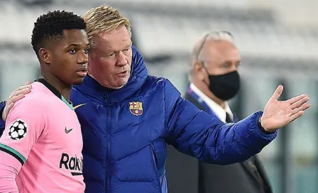 Koeman sobre Ansu Fati: 'Es un gran talento, pero debe estar más concentrado'