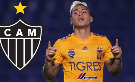 Tigres: Eduardo Vargas firmará por dos años con el Atlético Mineiro