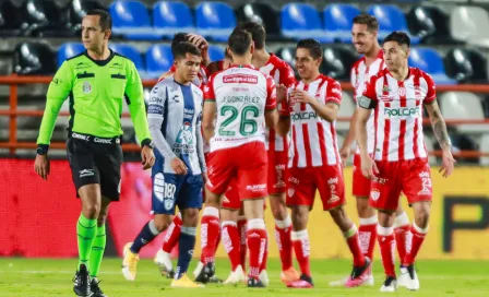 Liga MX: Necaxa firma victoria sobre la hora ante Pachuca y escala posiciones en el repechaje