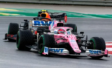 Checo Pérez vivió dramático final para lograr podio en Gran Premio de Turquía