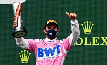 Checo Pérez consiguió su noveno podio en F1 en el Gran Premio de Turquía