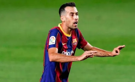 Barcelona: Sergio Busquets sufre esguince en la rodilla y será baja hasta tres semanas