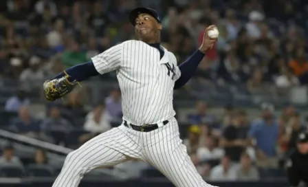 MLB: Aroldis Chapman vio reducido su castigo por lanzamiento a Brosseau