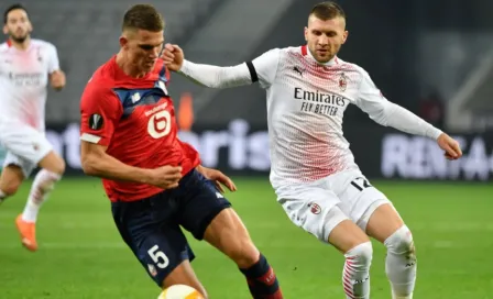 Europa League: Milan y Lille repartieron puntos en disputado empate en Francia