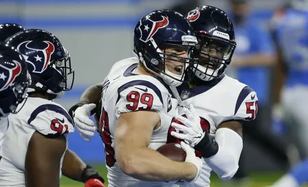 NFL: Watson y Watt, claves para la cómoda victoria de Texans sobre Detroit en Thanksgiving Day