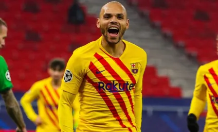 Martin Braithwaite: 'Estoy demostrando que tengo mi puesto en Barcelona'