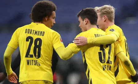 Borussia Dortmund rescató empate de visita frente al Eintracht Frankfurt