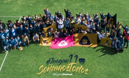 Pumas: Universidad mostró unión con trabajadores del club previo a Final