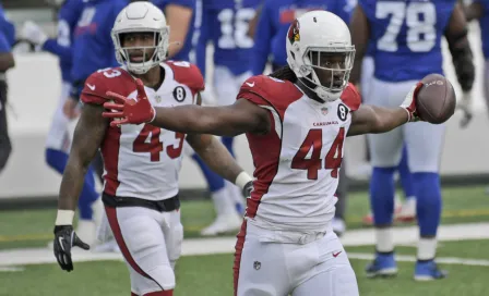 NFL: Cardinals derrotó a Giants y regresó a puestos de Playoffs