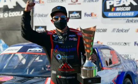 NASCAR: Rubén Rovelo, por el récord de carreras ganadas en una temporada en Amozoc