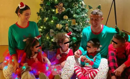 Cristiano Ronaldo mandó mensaje en vísperas de Navidad en compañía de su familia