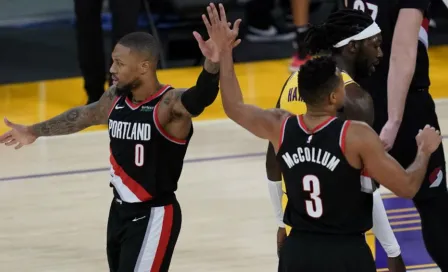 NBA: Damian Lillard y los Trail Blazers consiguieron sorpresiva victoria ante Lakers