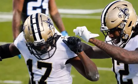 Saints arrolló a Panthers y quedó segundo en la NFC