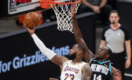 Lakers sacó valioso triunfo de Memphis liderado por LeBron James