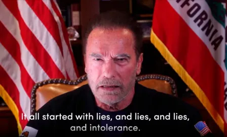 Arnold Schwarzenegger comparó asalto en el Capitolio con los nazis