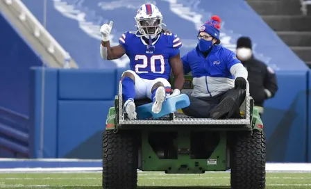 NFL: Zack Moss, corredor de los Buffalo Bills, se perderá el resto de la Postemporada por lesión