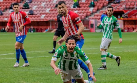 Diego Lainez: Provocó penalti que encaminó la victoria del Betis en la Copa del Rey