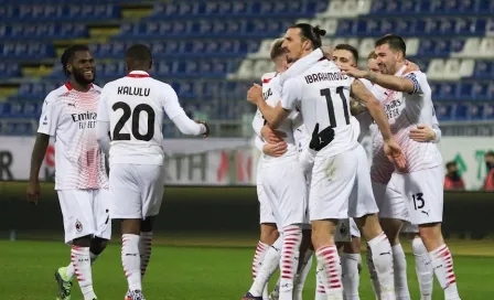 Serie A: Milan venció al Cagliari con doblete de Ibrahimovic