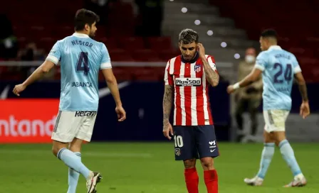 Héctor Herrera: Atlético se dejó empatar de último minuto por el Celta de Araujo