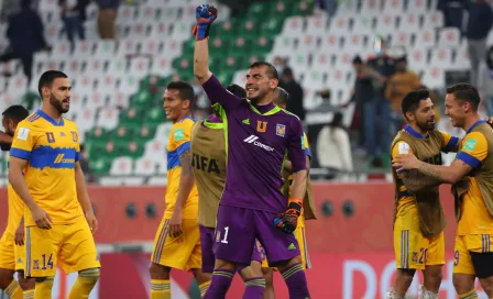 Tigres felicitó a Nahuel Guzmán por su cumpleaños con 'fila india' 