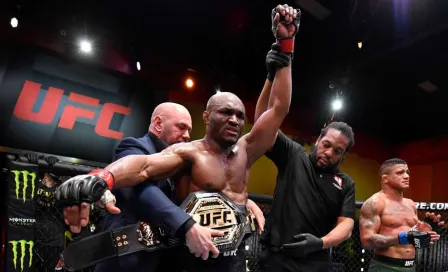 UFC 258: Kamaru Usman noqueó a Gilbert Burns y retuvo su campeonato Welter