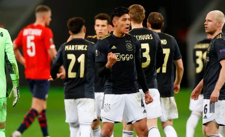 Europa League: Edson Álvarez, titular en victoria de Ajax sobre Lille en 16vos de Final