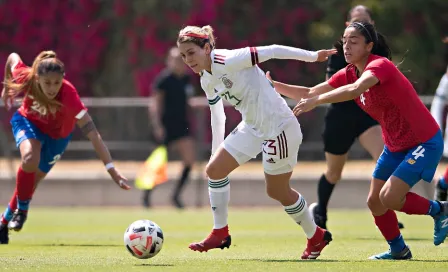 Selección Mexicana Femenil: Igualó en segundo juego ante Costa Rica