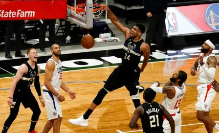 NBA: Antetokounmpo lidera remontada de Bucks sobre Clippers