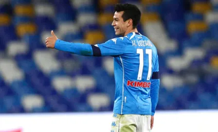 Chucky Lozano: Realizó trabajo diferenciado con Napoli tras su lesión