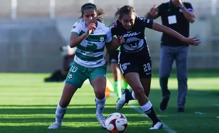 Pumas Femenil empató contra Santos y alargó su racha sin ganar