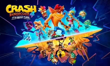 Crash Bandicoot 4: It's About Time, disponible en PlayStation 5, Xbox Series X|S y Nintendo Switch