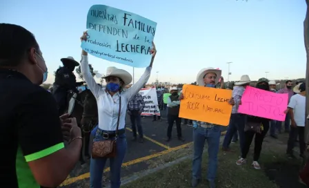 Clásico Nacional: Ganaderos de los Altos de Jalisco se manifestaron previo al partido