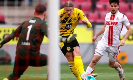 Video: Erling Haaland anotó un golazo a pase de 60 metros en victoria de Borussia Dortmund