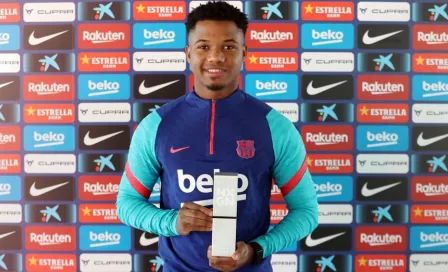 Barcelona: Ansu Fati, elegido mejor jugador joven del mundo 