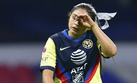 América Femenil: Jana Gutiérrez 'rompió en llanto' tras marcar en derrota ante Chivas