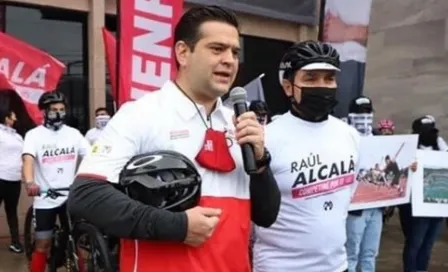 Raúl Alcalá se lanzó como candidato a Diputado Federal por el VI Distrito de Monterrey