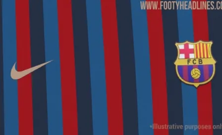 Barcelona: Se filtra diseño del posible jersey para temporada 2022-2023