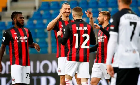 Serie A: Milan blindó el subliderato ante Parma pese a expulsión de Ibrahimovic