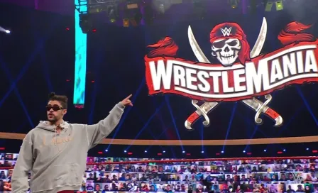 WWE: Bad Bunny presumió físico en redes sociales previo a WrestleMania