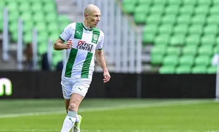 Arjen Robben volvió a jugar con el Groningen tras seis meses lesionado