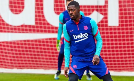 Barcelona: Ousmane Dembélé, baja ante Getafe por molestias en el pubis