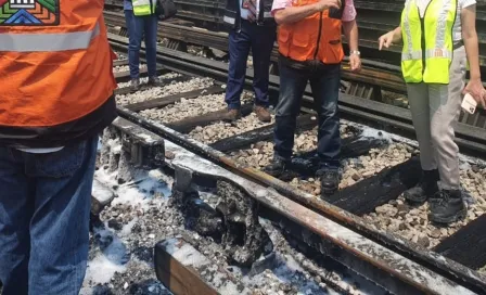 CDMX: Línea 4 del Metro suspendió servicio por conato de incendio