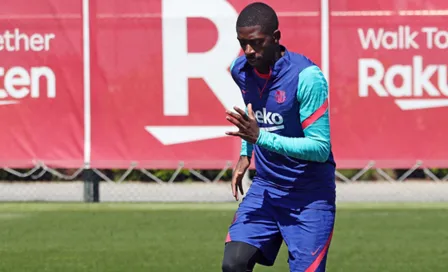 Barcelona: Ousmane Dembélé recibió el alta médica y jugaría vs Villarreal